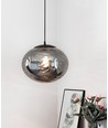 Halo Design - Handmade Pendel Ø38, rökt glas