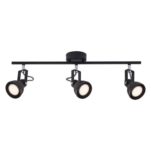 Outlet: Nordlux Aslak 3-spotlampa, svart, GU10