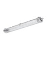 150cm Armatur + 2x LED-lysör T8 - IP65, genomkopplad