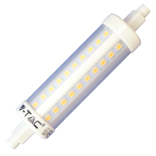 V-Tac R7S LED lampa - 7W, 118mm, 230V, R7S