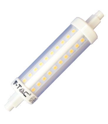 V-Tac R7S LED lampa - 7W, 118mm, 230V, R7S
