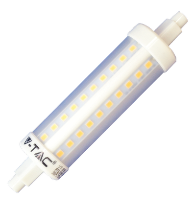 V-Tac R7S LED lampa - 7W, 118mm, 230V, R7S