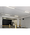 150cm armatur + 2 st. 24W T8 LED-lysör - IP65, genomkopplad