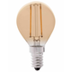 LEDlife 2W LED lampa - Dimbar, filament, amberfärgad, extra varm, E14