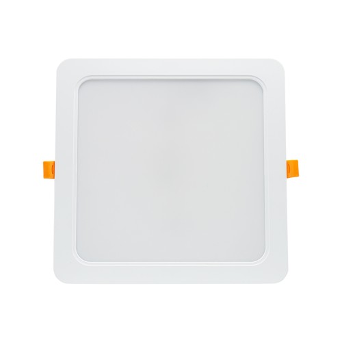 Spectrum 24W LED downlight - Hål: 19,5 x 19,5 cm, Mål: 22 x 22 cm, 230V, IP54 utomhusbruk