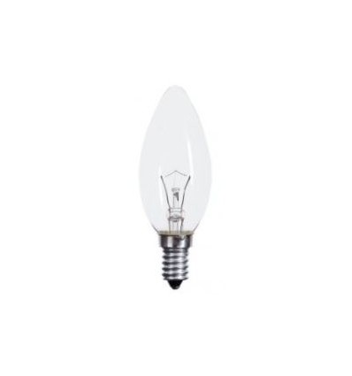 25W glödlampa E14 klar - 260lm, dimbar, B35
