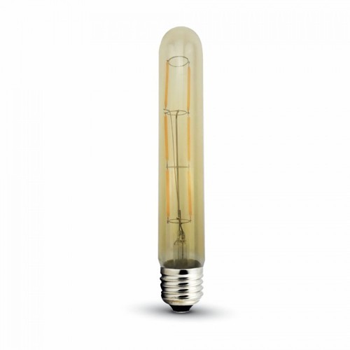 V-Tac 6W LED lampa - Filament, T30, extra varmvitt, 2200K, E27