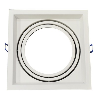 V-Tac downlight - Vit, 17,5 x 17,5 cm, G53 AR111