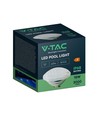 V-Tac vattentät LED pool lampa - 18W, glas, IP68, 12V, PAR56