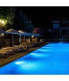 18W LED pool-lampa - 12V, PAR56, IP68, Glas