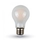 LEDlife 4W LED lampa - Filament, dimbar, matteret, A60, E27