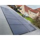 10kW komplett 3-fas solcellanlägg- Till Takpapp eller ståltak, DEYE växelriktare, helsvart