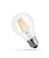 Spectrum 3,8W LED lampa - 212 lm/W, A60, filament, klart glas, E27