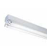 123cm T8 LED-armatur - För 2x 120cm LED-rör, IP20 inomhus