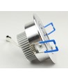 LEDlife 3W downlight - Hål: Ø7-8 cm, Mål: Ø8,4 cm, 4 cm hög, dimbar, 230V