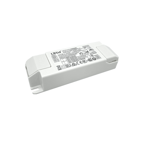 Lifud 40W dimbar LED driver - 0-10V dimning, 800mA-900mA, 25-42V, flicker free