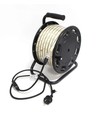 25m arbetsljus LED strip på kabelvinda PRO - ▽D-märkt, 230V, IP67, 180 LED/m, 9W/m, 1200 lm/m