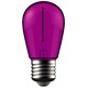 1W Färgad LED liten globlampa - Lilla, Filament, E27