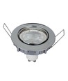 MR16 eller GU10 Downlight-kit - Utan ljuskälla, Krom, Hål: Ø7,4 cm, Mått: Ø8,2 cm