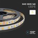 Outlet: V-Tac 14W/m CCT LED strip - 5m, IP20, 120 LED per. meter, 24V