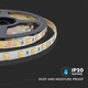 Outlet: V-Tac 14W/m CCT LED strip - 5m, IP20, 120 LED per. meter, 24V