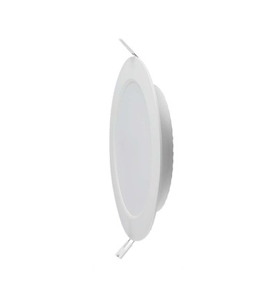 V-Tac 6W LED downlight - Hål: Ø11 cm, Mål: Ø12,5 cm, 230V