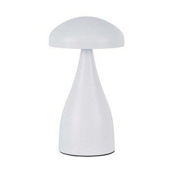 Lampor V-Tac uppladdningsbar CCT bordslampa - Vit, IP20, touch dimbar, modell mini