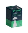 V-Tac uppladdningsbar CCT bordslampa - Vit, IP20, touch dimbar, modell mini