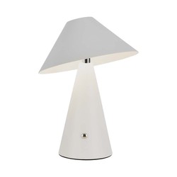 Lampor V-Tac uppladdningsbar 3i1 bordslampa - Vit, IP20, touch dimbar