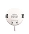 LEDlife 7W Lågprofil infälld spotlight - Hål: Ø8,3 cm, Mått: Ø10 cm, RA95, CCT, dimbar, 230V