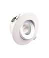 7W Ø10cm Lågprofil downlight dimbar RA93 - Hål: Ø8,3 cm, Mått: Ø10 cm, CCT