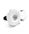 7W Ø10cm Lågprofil downlight dimbar RA95 - Hål: Ø8,3 cm, Mått: Ø10 cm, CCT