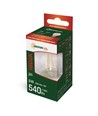 Spectrum 6W LED liten globlampa - G45, filament, extra varmvitt, 1800K, E27