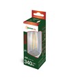 E14 4W LED-lampa - C35, filament, extra varmvit, 1800K