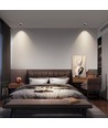 11W Ø8,4cm infälld spotlight dimbar RA92 - Hål: Ø7,5 cm, Mått: Ø8,4 cm, Vit kant