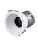 11W downlight - RA92, Hål: Ø7,5 cm, Mål: Ø8,4 cm, vit kant, dimbar, 230V