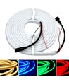 16W/m RGB+WW Neon flex strip - 5m/kan klippas varje 10cm, IP65, 72 LED pr.m, 24V