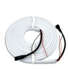 10m 16W/m RGB+WW Neon flex strip - 24V DC, IP65, kan kapas var 10:e cm, 72 LED per meter