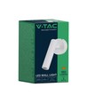 V-Tac vit väggmonteret spotlight 2W - RA80, 38°, IP20