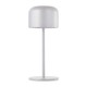 Outlet: V-Tac uppladdningsbar CCT bordslampa - Vit, IP54, touch dimbar, modell mini