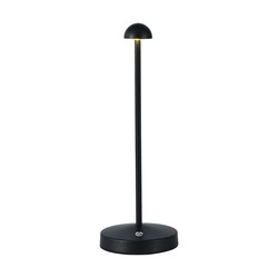 Erbjudanden V-Tac 3W uppladdningsbar CCT  bordslampa - Svart, IP20, touch dimbar, modell mini
