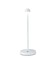 Outlet: V-Tac uppladdningsbar 3i1 bordslampa - Vit, IP20, touch dimbar, modell mini