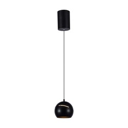 LED takpendel V-Tac LED lampa - Fin taklampe, Ø12, svart, inkl. upphäng