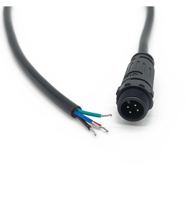 Startkabel till RGB bastubelysning - 1 meter