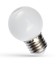 Spectrum 1W LED dekorativ glödlampa - Vit, G45, E27