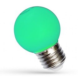 Black november rea Spectrum 1W LED dekorativ glödlampa - Grön, G45, E27