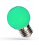 Spectrum 1W LED dekorativ glödlampa - Grön, G45, E27