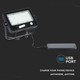 V-Tac 10W LED Solar strålkastare - Svart, inkl. solcell, sensor, IP65