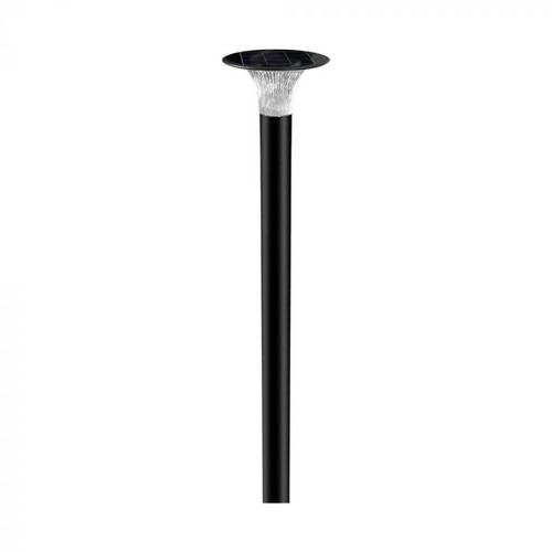 V-Tac 15W Solar trädgårdslampa LED - Svart, Ø25.7 cm, solcell, sensor, IP65