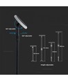 V-Tac 3W Solar trädgårdslampa LED 2 stk. - Justerbar, Ø14.8 cm, IP65